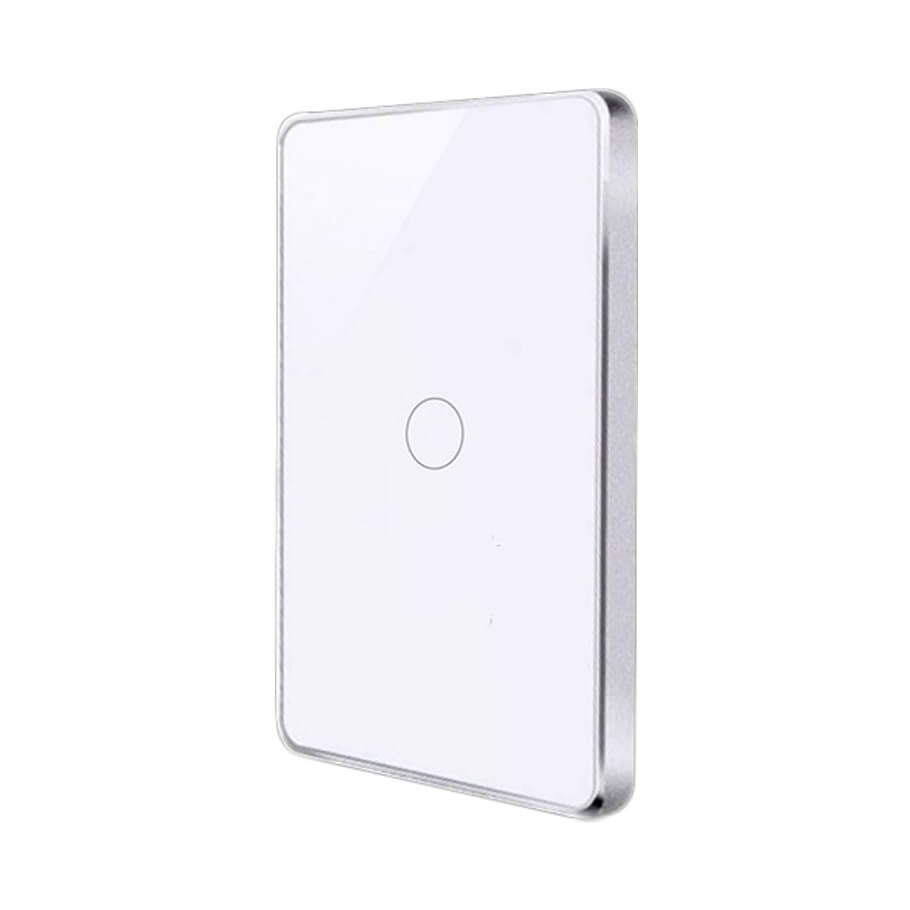 Công tắc thông minh cảm ứng 1 nút viền kim loại SmartZ WZ1